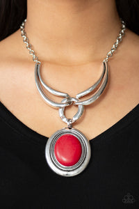 Divide and RULER - Red - Necklace
