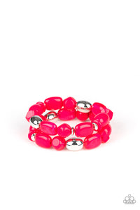 Fruity Flavor - Pink - Paparazzi Bracelet