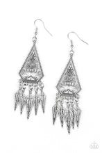 Load image into Gallery viewer, Me Oh MAYAN - Silver - Earrings
