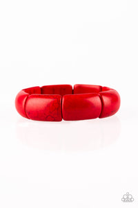 Peace Out - Red - Bracelet