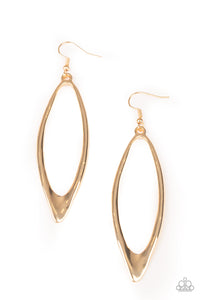 Positively Progressive - Gold - Earrings