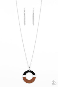 Sail Into The Sunset - Black - Necklace