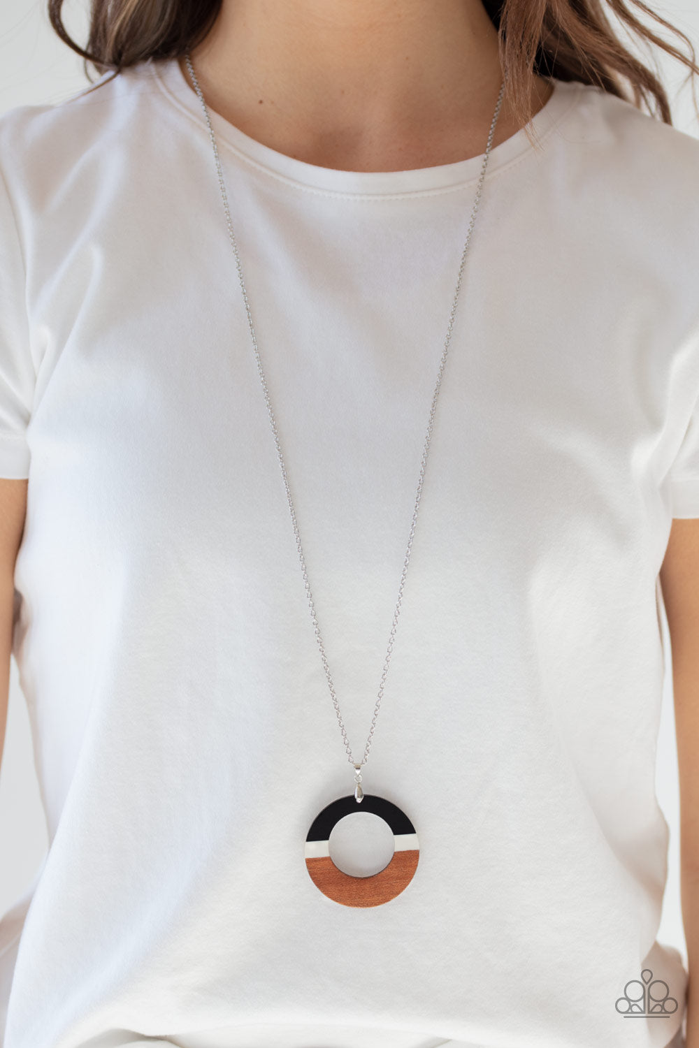 Sail Into The Sunset - Black - Necklace