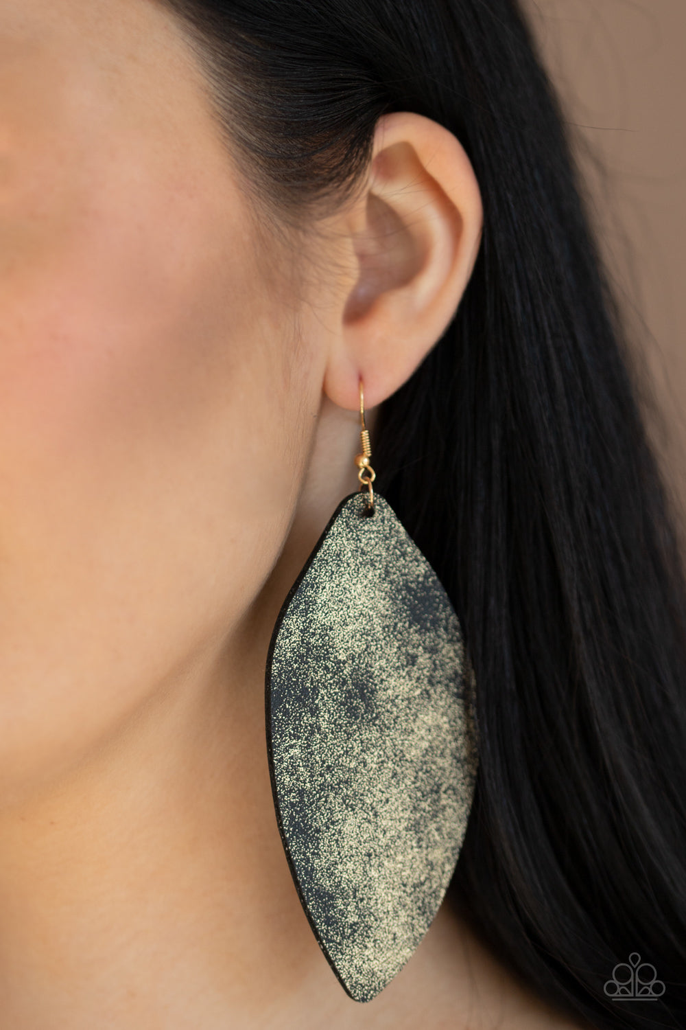 Serenely Smattered - Gold - Earrings