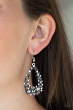 Load image into Gallery viewer, To BEDAZZLE, or Not To BEDAZZLE - Silver - Earrings
