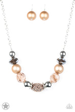 Load image into Gallery viewer, A Warm Welcome - Brown - Paparazzi Blockbuster Necklace
