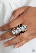 Load image into Gallery viewer, BLING Your Heart Out - White - Ring
