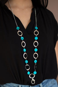 SHELL Your Soul - Blue - Necklace