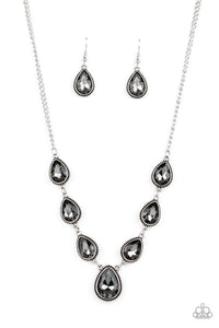 Socialite Social - Silver - Necklace