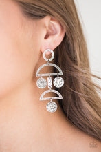 Load image into Gallery viewer, Incan Eclipse - Silver - Earrings
