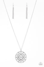 Load image into Gallery viewer, Mandala Melody - Silver - Necklace
