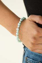 Load image into Gallery viewer, Powder and Pearls - Blue - Bracelet
