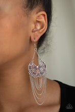 Load image into Gallery viewer, So Social Butterfly - Pink - Earrings
