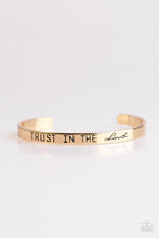 Load image into Gallery viewer, I Put My Trust In You - Gold
