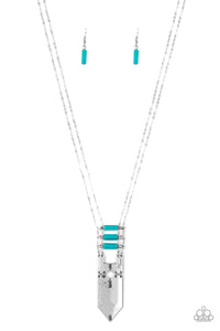Triassic Era - Blue - Necklace