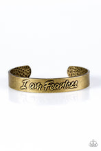 Load image into Gallery viewer, I Am Fearless - Brass

