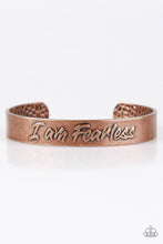 Load image into Gallery viewer, I Am Fearless - Copper
