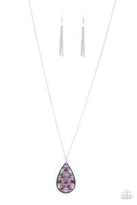 Gala Glimmer - Pink - Necklace