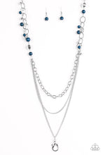 Load image into Gallery viewer, Carefree and Capricious - Blue Lanyard
