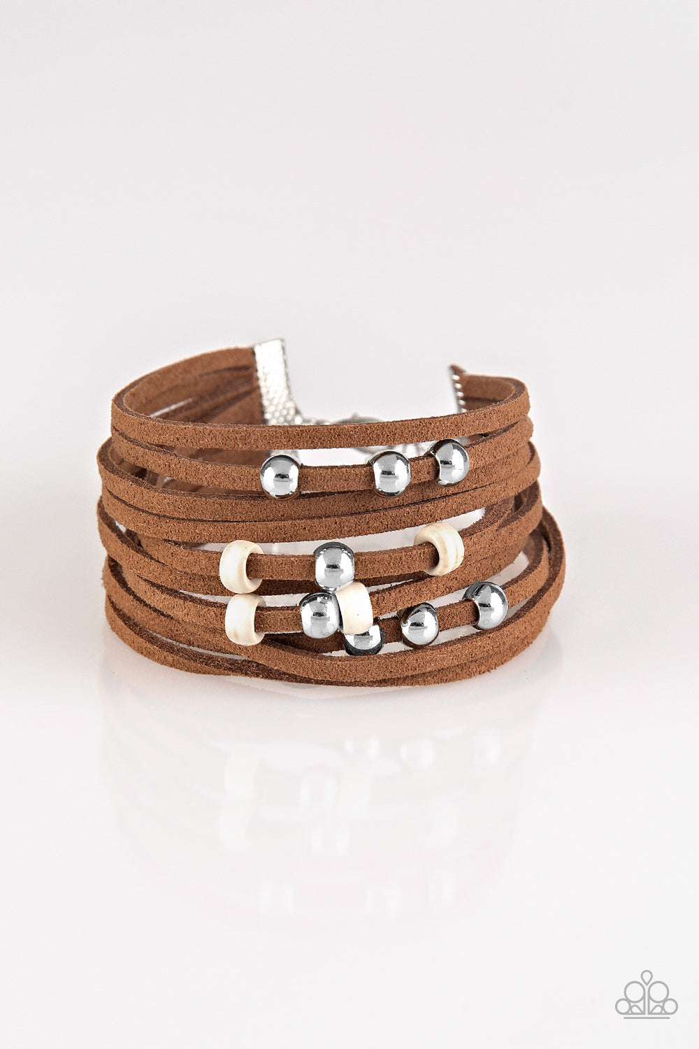 Colorfully Coachella - White - Bracelet