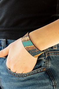 Come Uncorked - Blue - Bracelet