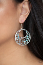 Load image into Gallery viewer, Fancy That - Blue - Paparazzi Earrings
