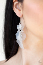 Load image into Gallery viewer, Fragile Florals - White - Earrings
