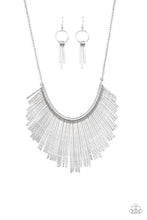 Load image into Gallery viewer, Metallic Mane - Silver - Necklace
