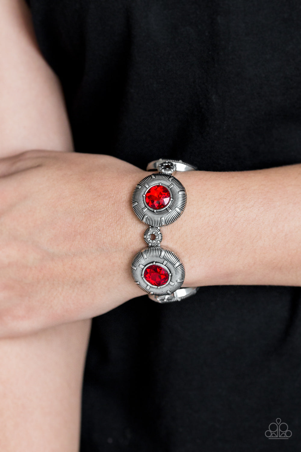Original Opulence - Red - Paparazzi  Bracelet