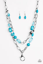 Load image into Gallery viewer, GLEAM Weaver - Blue Lanyard
