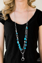 Load image into Gallery viewer, GLEAM Weaver - Blue Lanyard
