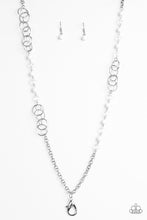 Load image into Gallery viewer, Dreamy Discovery - White Lanyard
