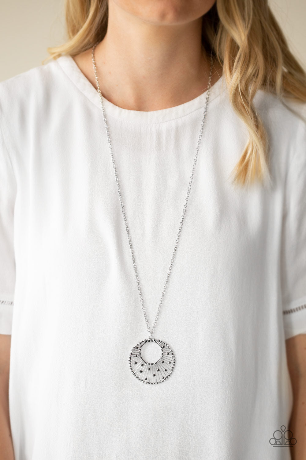 Urban Illumination - Silver - Necklace