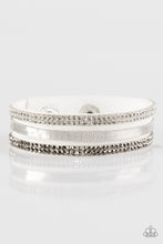 Load image into Gallery viewer, I Mean Business - White Paparazzi Bracelet

