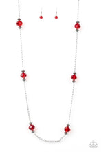 Load image into Gallery viewer, Season of Sparkle - Red - Necklace
