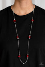 Load image into Gallery viewer, Season of Sparkle - Red - Necklace
