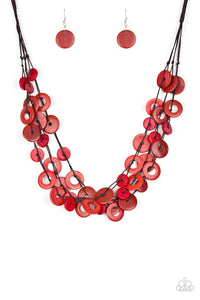 Wonderfully Walla Walla - Red - Necklace