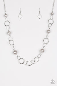 Darling Duchess- Silver - Necklace