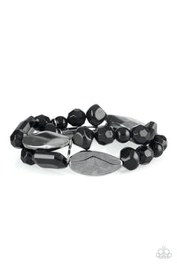 Rockin Rock Candy - Black - Bracelet