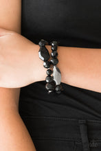 Load image into Gallery viewer, Rockin Rock Candy - Black - Bracelet

