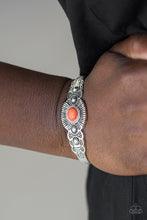 Load image into Gallery viewer, Wide Open Mesas - Orange Paparazzi Cuff Bracelet
