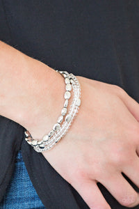 Hello Beautiful - White - Bracelet