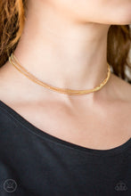 Load image into Gallery viewer, If You Dare - Gold Choker
