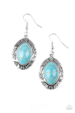 Load image into Gallery viewer, Aztec Horizons - Blue - Earrings
