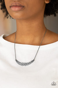 Whatever Floats Your YACHT - Black Paparazzi Necklace