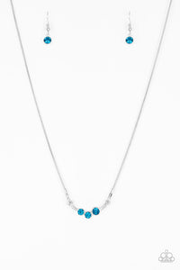 Sparkling Stargazer - Blue Necklace