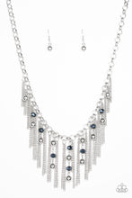 Load image into Gallery viewer, Ever Rebellious - Blue Paparazzi Necklace
