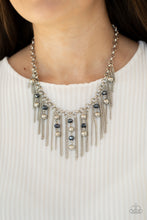 Load image into Gallery viewer, Ever Rebellious - Blue Paparazzi Necklace
