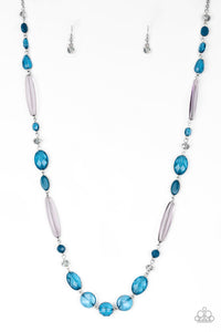 Quite Quintessence - Blue -Paparazzi Necklace