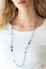 Load image into Gallery viewer, Quite Quintessence - Blue -Paparazzi Necklace
